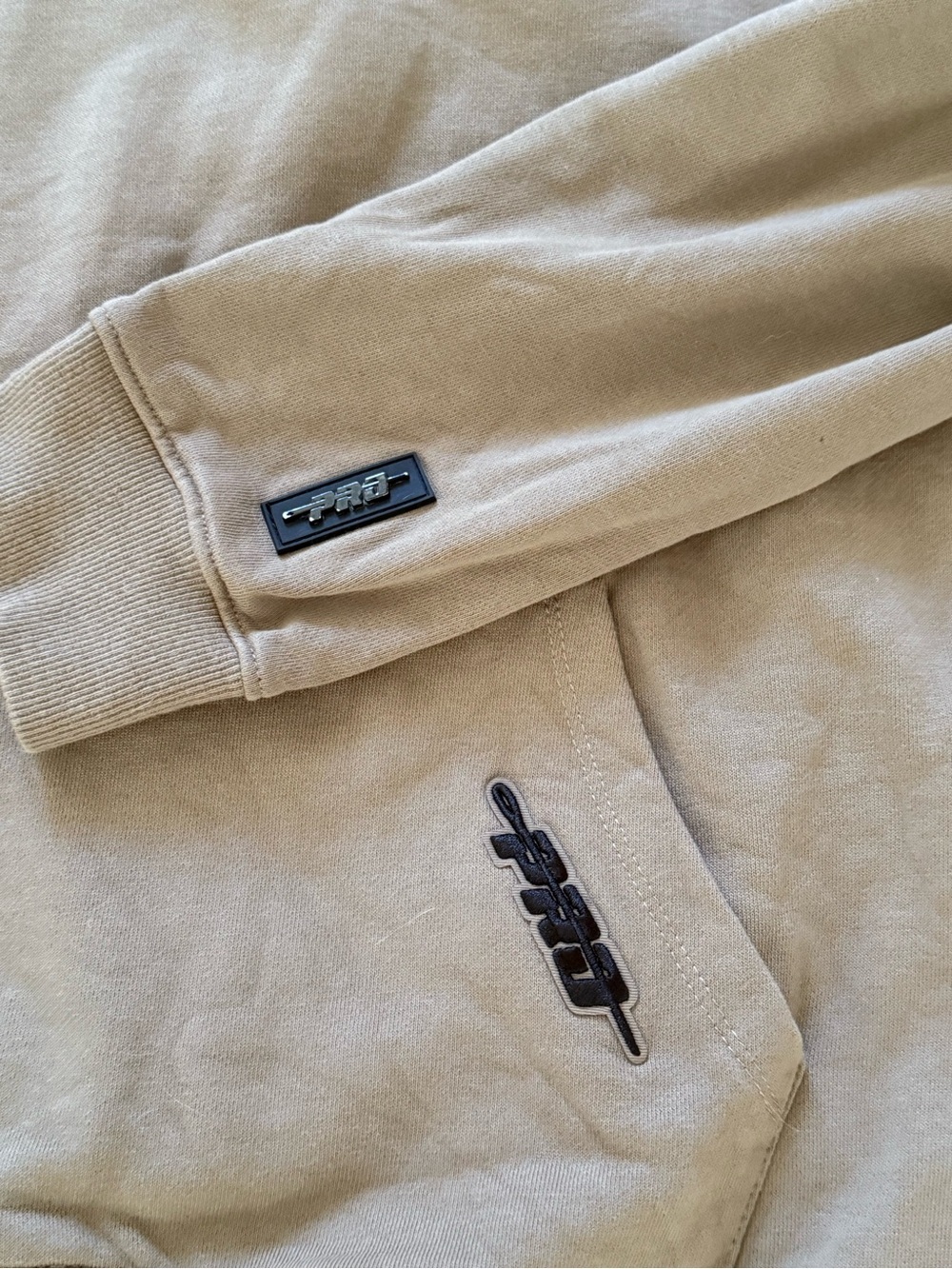 Miami Marlins Pro Standard Taupe Hoodie - Picture 2 of 6